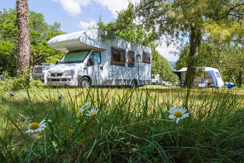 Camping and caravanning weekend in July 2026