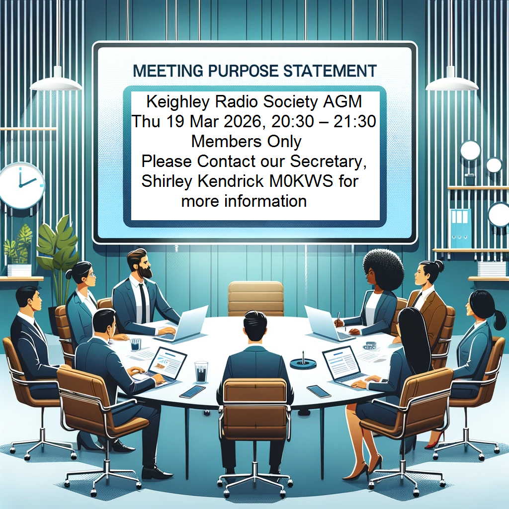 Keighley Radio Club AGM 19 Mar 2026